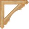 Ekena Millwork Olympic Arts & Crafts Rough Sawn Bracket, Western Red Cedar, 4"W x 28"D x 28"H BKT04X28X28OLY03RWR - alternate 4